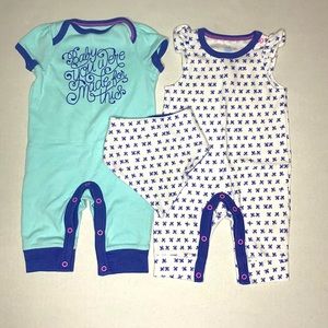 Cloud Island Baby girl one pieces